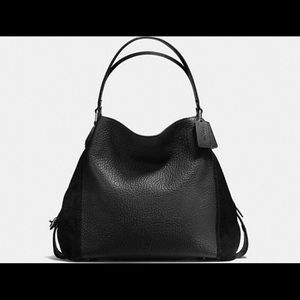 Coach Edie Shoulder Bag 42 and Matching Wallet